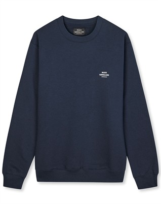 Mads Nørgaard - Standard Crew Logo Sweatshirt - Parisian Night 